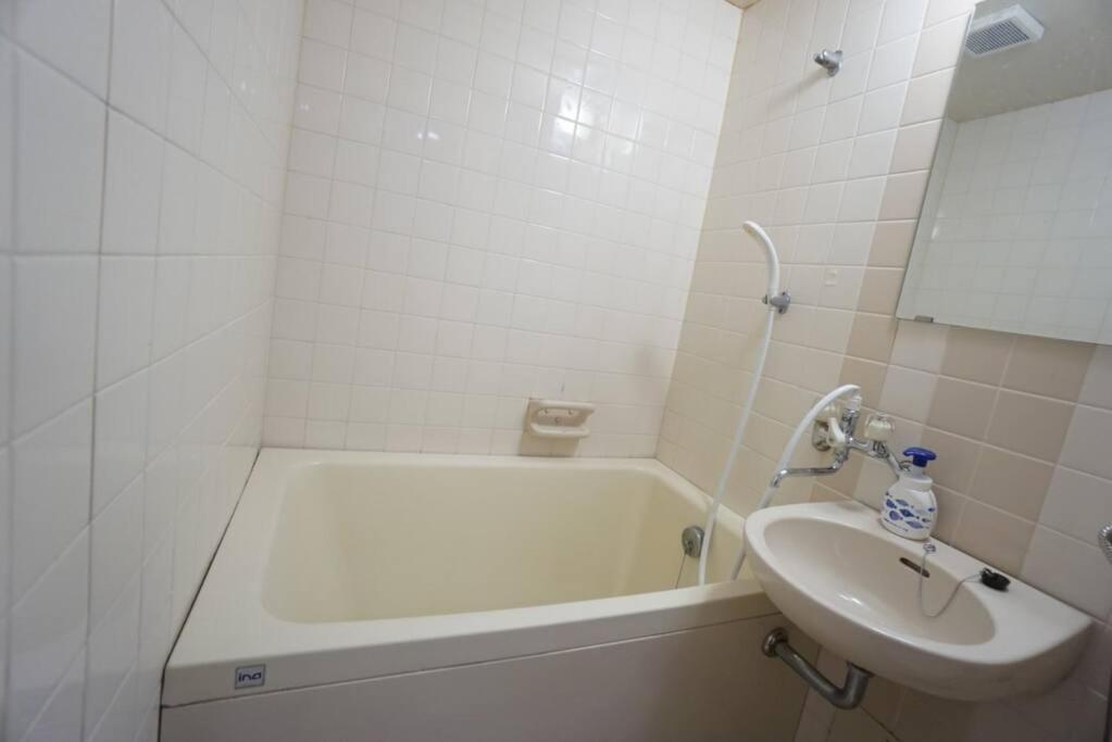 Apartment House White Mansion 201 Osaka Dış mekan fotoğraf
